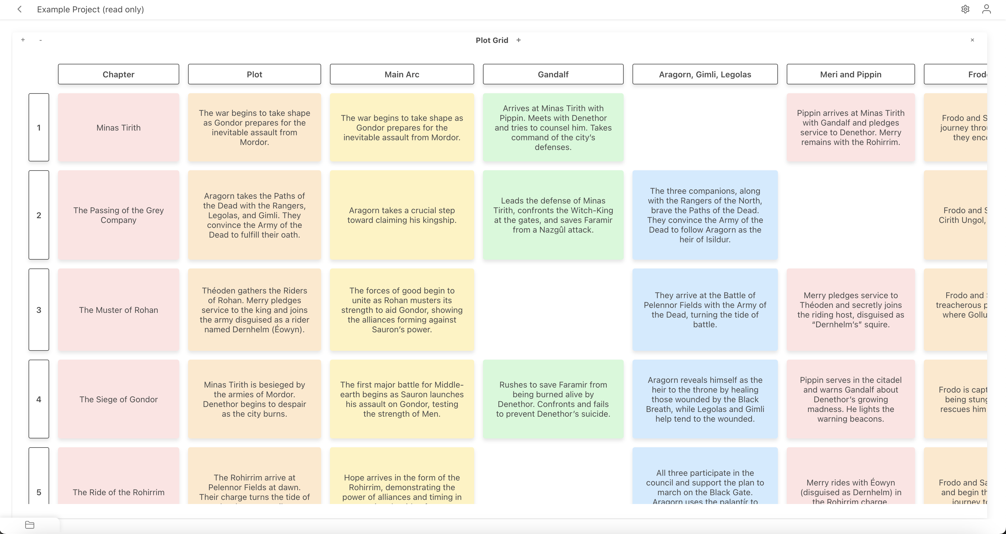BYOK Studio showing planning tools and features